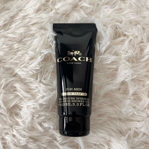 Coach Men's Shower Gel - Black and Gold
